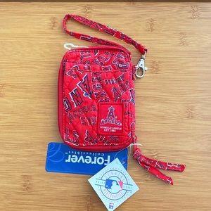 MLB Los Angeles Angels Fabric Phone Id Case